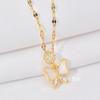 Butterfly Necklace Women'S High Sense Simple Versatile Trend Temperament Collarbone Chain