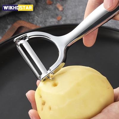 Овощечистка, картофелечистка, овощечистка из нержавеющей стали с эргономичной нескользящей ручкой и острым лезвием, кухонные инструменты