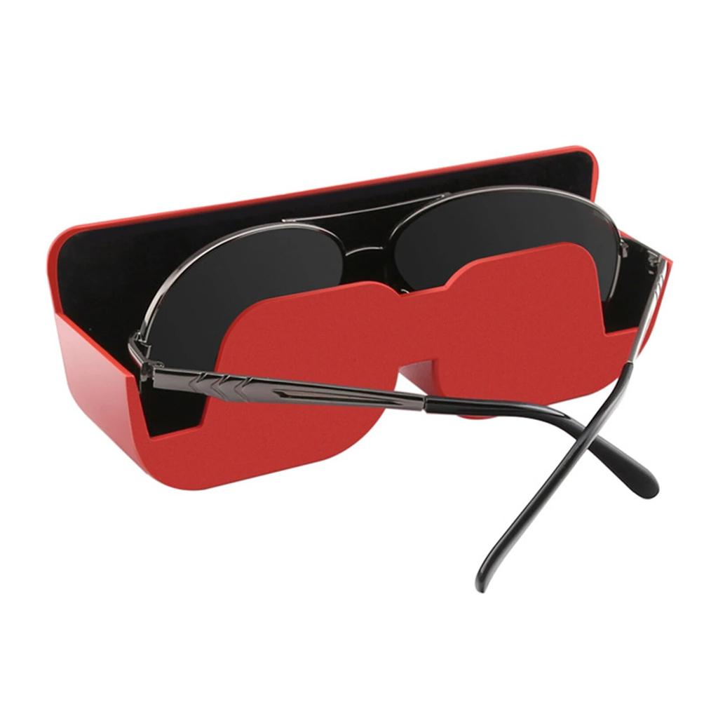 Чехол для солнцезащитных очков для автомобильного козырька, универсальный держатель для солнцезащитных очков, магнитная застежка, органайзер для автомобильных аксессуаров для интерьера