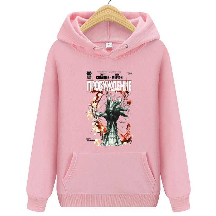 Harajuku Hoodie Спортивная одежда Аниме Pattern Мужские и женские толстовки с капюшоном Уличная одежда Готический пуловер для пар Мужская одежда