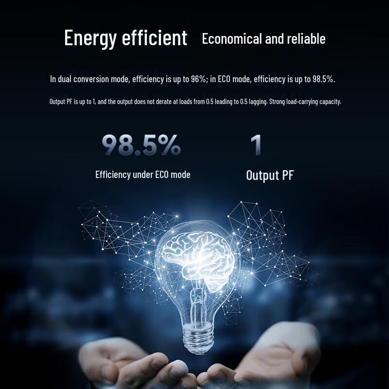 Huawei UPS2000-H 10KW Online UPS System with Battery Cabinet CN plug (adapter included)