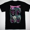 Популярная группа Escape The Fate Четыре Черепа Черная Хлопковая Полноразмерная S-5XL SS Унисекс Футболка