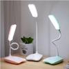 Led Desk Lamp Dimmable Touch Foldable Table Lamp Bedside Reading Eye Protection Night Light 5V USB Chargeable