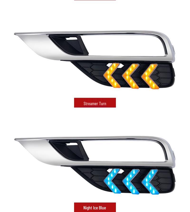 Светодиодные Дневные Ходовые Огни и Указатели Поворота для Honda CR-V 2015-2016, Совместимы с Передними Противотуманными Фарами