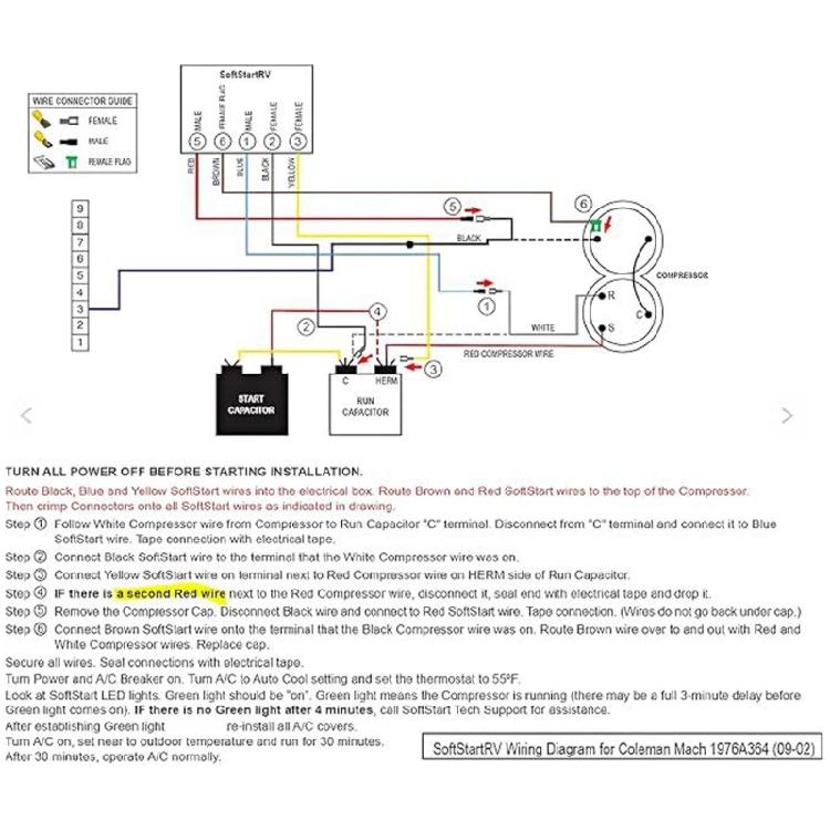 Комплект плавного пуска для кондиционеров автодомов и кемперов Позволяет легко запускать приборы с помощью небольшого генератора Плавный пуск для кондиционеров автодомов