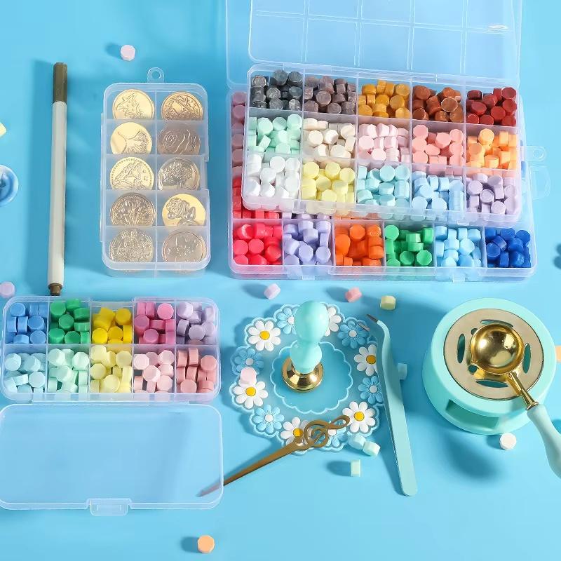 17 шт./набор сургучной печати штамп набор лакированная печать DIY украшения для свадьбы День святого Валентина вечеринка приглашения скрапбукинг подарки