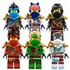 Конструктор фигурка Cross Ninja S19: Костюм Драконьей Брони с 9 Стилями - Конструктор для Мальчиков