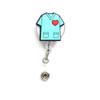 Medical Treatment Retractable Keychain Badge Reel Clip ID Card Badge Holder Doctor Nurse Clip