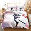 2024 Anime Adult Boys Bedding Set King Single Twin Queen Size Duvetcover Set Fantasia Bed Set Quilt Cover Pillowcase