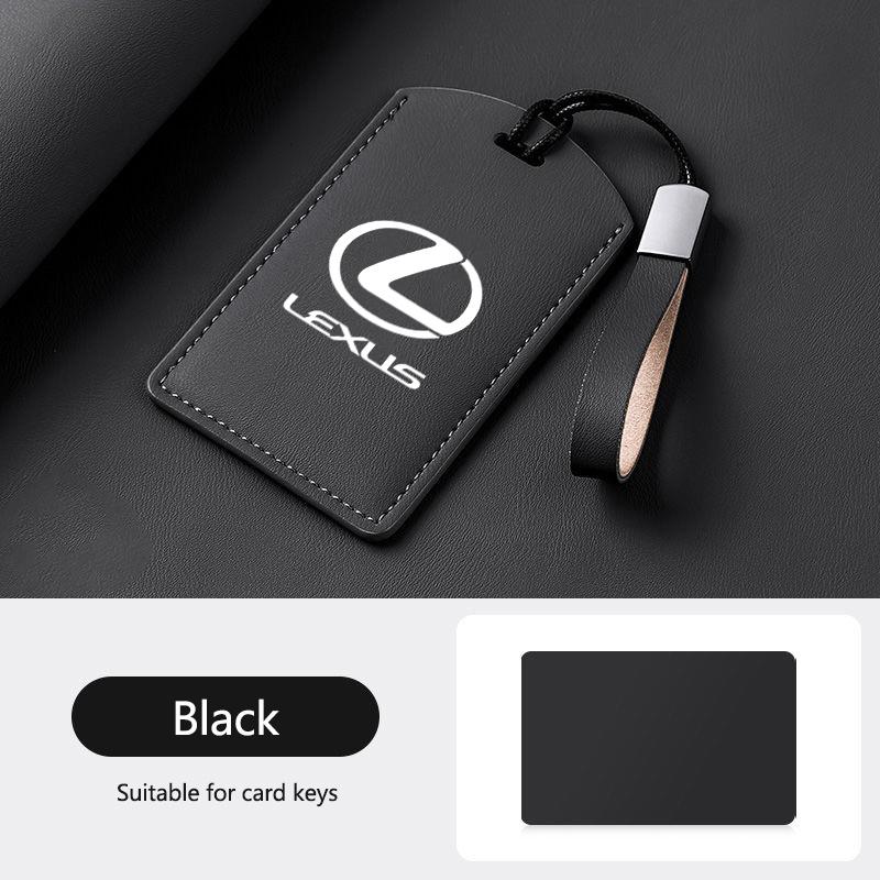 ZAG1 2026 Hot Interior Stickers New Leather Car Smart NFC Card Key Cover Case Protector Shell Fob For Lexus F Sport ES LM GS IS NX RX