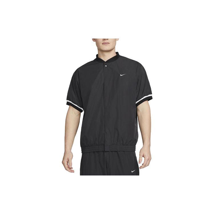 Nike Футболка для баскетбола с коротким рукавом Authentics, черная, мужская, уличная, DX3342-010