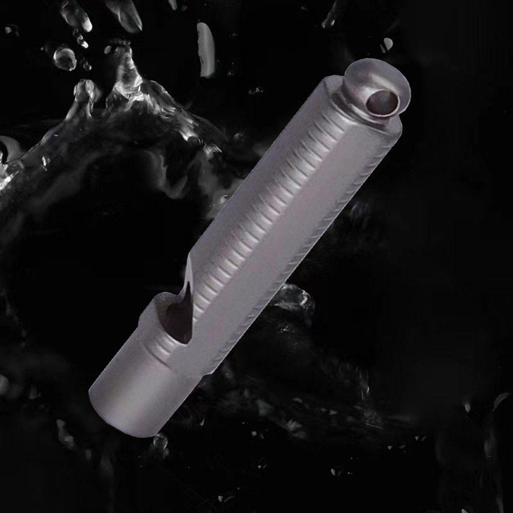 Водонепроницаемый титановый свисток разных стилей, портативный свисток для кемпинга и походов, инструмент EDC для улицы