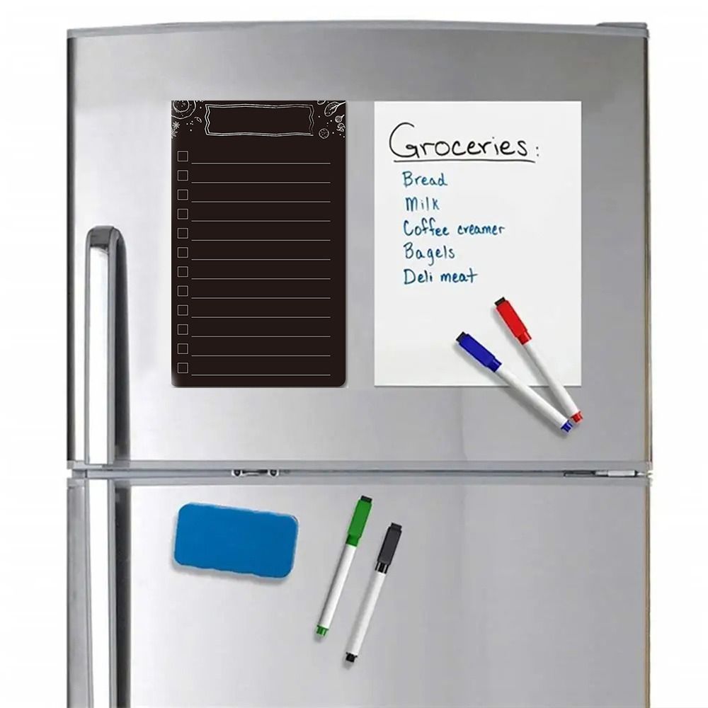 Ежедневник-планер на неделю Магнитный блокнот для холодильника Планер списка покупок Стикер-доска для сообщений Кухня