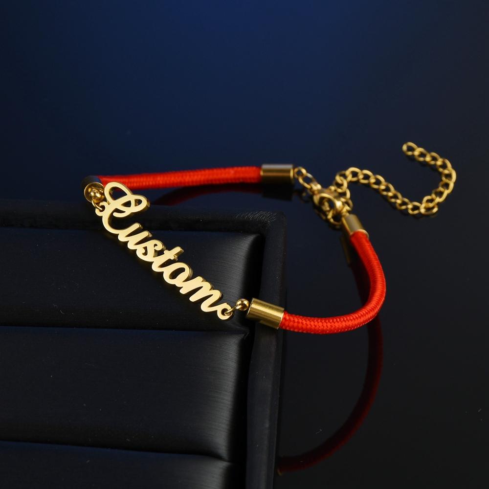 Goxijite новые индивидуальные браслеты с именами для женщин, детские браслеты из нержавеющей стали с надписью, подвесной браслет, ювелирные изделия