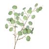French Round Eucalyptus & Apple Leaf Simulated Plant for Wedding & Home Decor