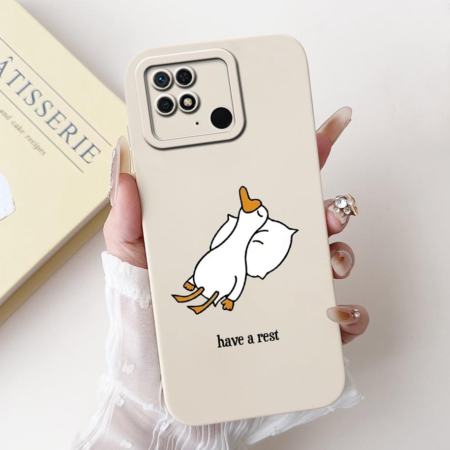 For Xiaomi Redmi 10C Case Popular Flower Camera Protection Funda Soft Silicone Phone Case For Redmi 10 Power Cover Redmi10C Capa
