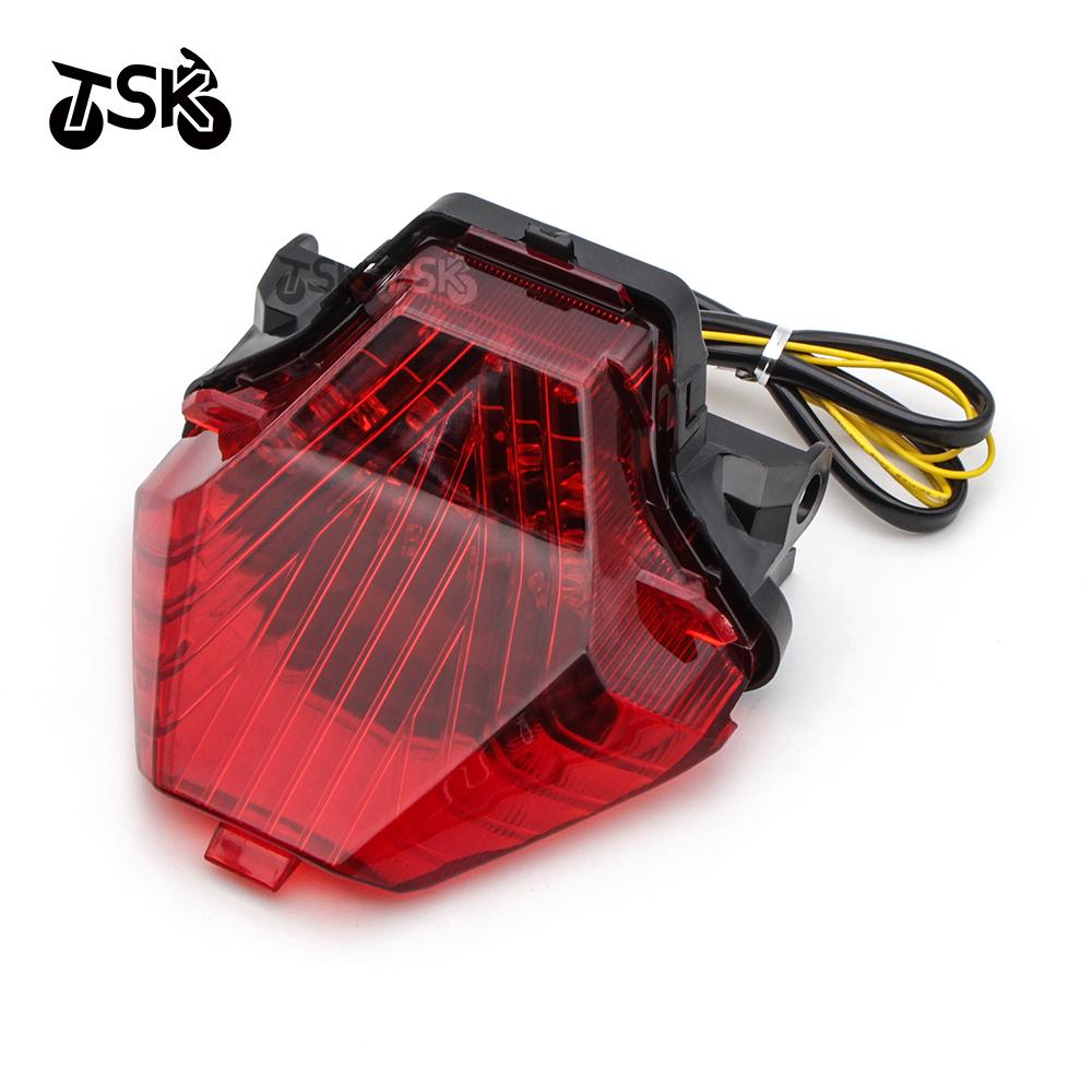 Motorcycle LED Taillight Moto rear Brake Light Indicator Lamp for Yamaha MT25 2015-2023 R3 R25 2015-2021 MT07 2014-2017 MT03