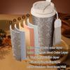 Double-drink Luxury Titanium Cup Large Capacity Vacuum Water Bottle Portable Thermos Flask