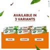 Dabur Herb'l Clove Toothpaste 600g (200g X 3 Pack) | Natural Cavity Protection, Bacteria Defense & Pain Relief | Fluoride & Paraben Free