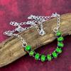 Green Copper Turquoise Handmade Gemstone Jewelry, 925 Solid Sterling Silver Necklace Beautiful Jewelry, For Thanksgiving
