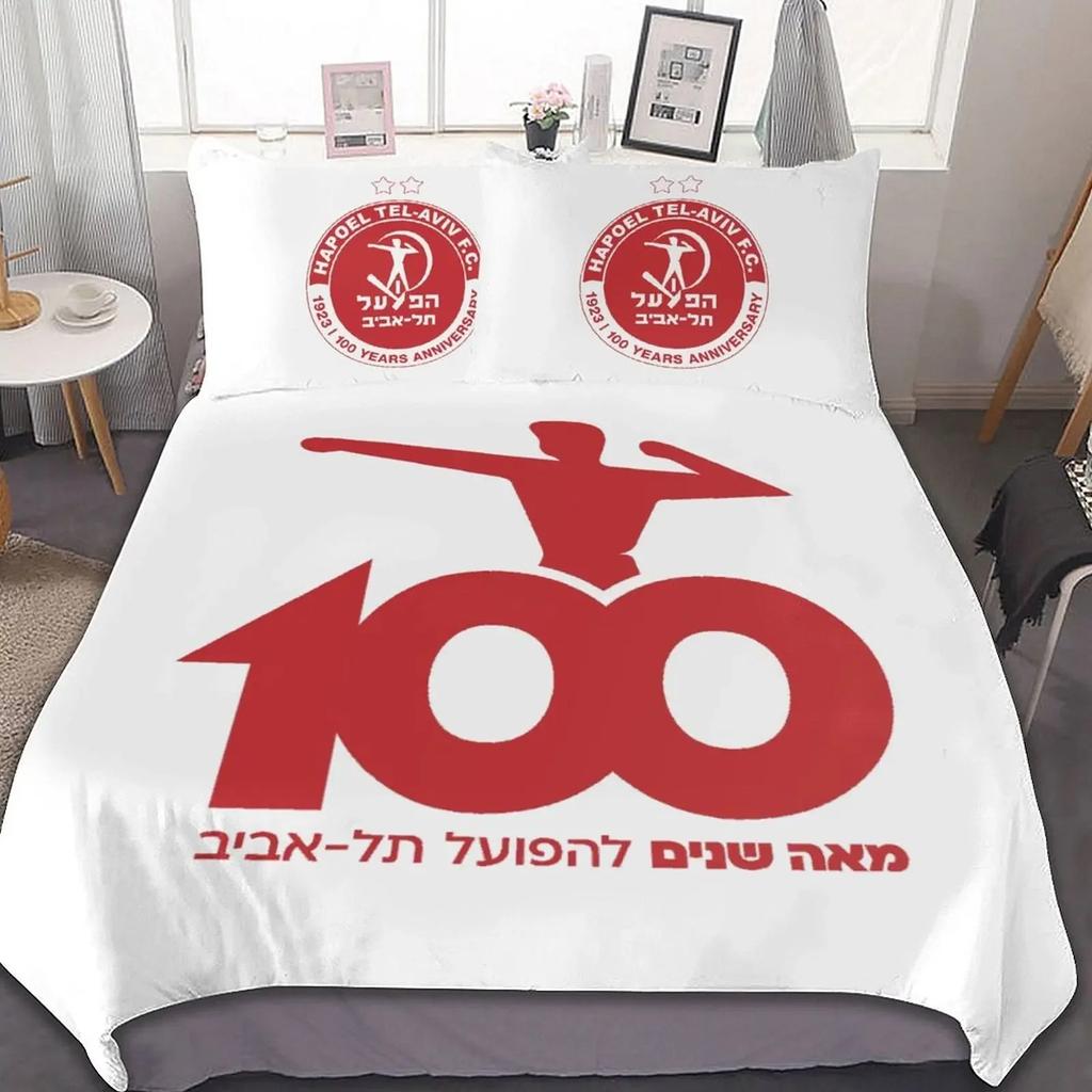 3D Printed Hapoel Tel Aviv Bedding Set Duvet Cover Bedroom Comforter Single Twin King Size Quilt Cover Home Textile