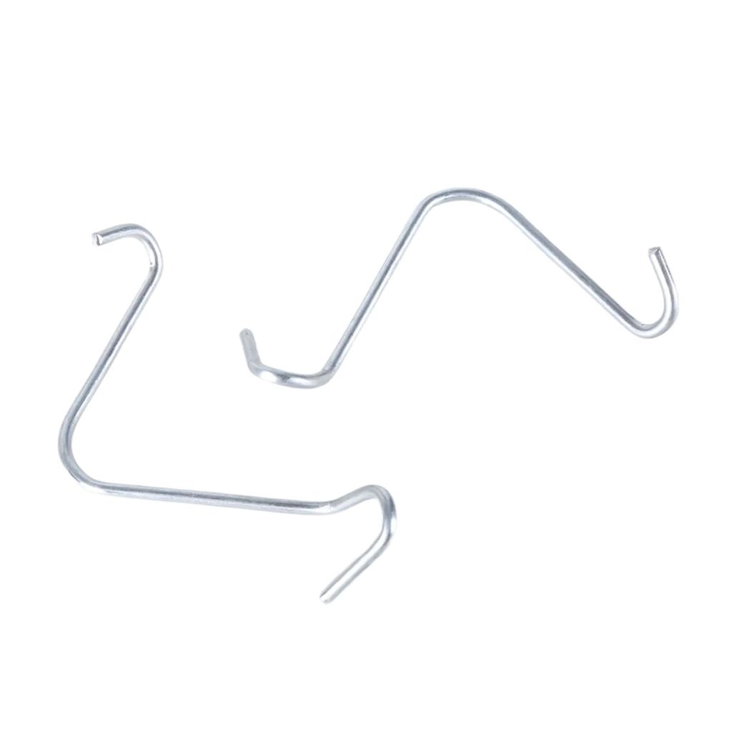 200 шт. оцинкованных зажимов для проволоки для забора, быстрая установка креплений для столбов, простое решение для надежного крепления столбов для ограждения