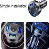 4 Port Car Charger, Cigarette Lighter Usb Charger, 3.0 Quick Car Phone Charger 7A Fast Car Charger Adapter For Mobile Tablets And Other Devices