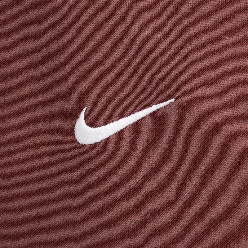 Nike Большой фирменный логотип с круглым вырезом, удобная модная толстовка, мужская толстовка, коричневый белый HQ2962-231