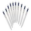 Mitsubishi Pencil Gel Ballpoint Pen Uniball One Blue Black 10 Pieces Hako 0.38 UMNS38.64