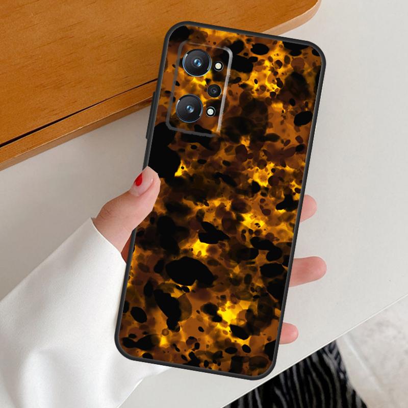 Рисунок "Черепаховый панцирь" Для Realme 15 Pro GT7 GT6 10 11 12 13 14 Pro Plus C67 C63 C61 C55 C51 C53 C35 C75 C65 Чехол