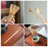 DFsucces 3-Piece Tea Ceremony Utensil Set 100-Standing Bamboo Tea Whisk, Tea Spoon, and Tea Scoop, Matcha Powder Whisk, Traditional Crafts for the