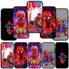 Чехол для телефона для iPhone 17 16 15 Plus X Huawei P30 P20 Lite Y9 Redmi Note 14 12 11 13 Pro Max OPPO A60 A80 A40 A18 A38 Комиксы Человек-паук Паук Человек Человек-паук Обложка