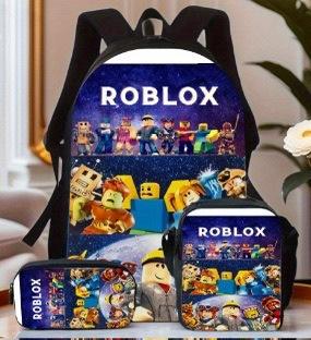 Series Schoolbag Three-Piece Set Large-Capacity Load Reduction Student Backpack Children'S Backpack Satchel Pencil Case