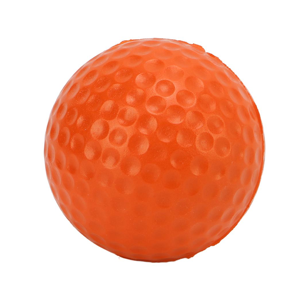 42.5mm PU Foam Golf Balls Strong Flexibility Outdoor Golf Practice Ball for Sports FitnessOrange