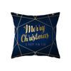 Christmas Theme Snowflake Christmas Decoration Print Pattern Cushion Cover Home Living Room Sofa Decoration Pillow Pillow Cover