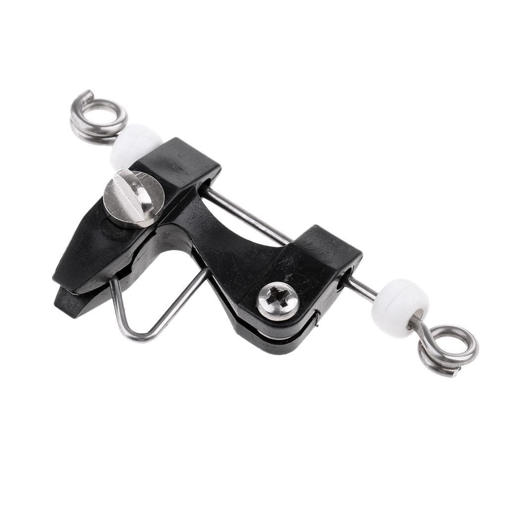 Oem Sea Fishing Black Trolling Outrigger Downrigger Release Clips For Inflatable Boat Kayak Kite Fishing Accessories
