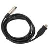 USB Microphone Cable USB Male To XLR Female Mic Link Converter Cable for Microphones Recording 9.8ft