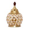 Лампа Аканд Дия, Gold Brass and Crystal Akhand Diya,