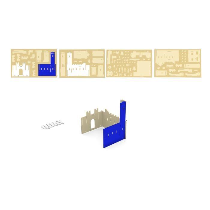 Maquette en bois Château
