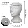 Foam Wig Head Tall Female Mannequin Hairpieces Display Holder Hats Sunglasses