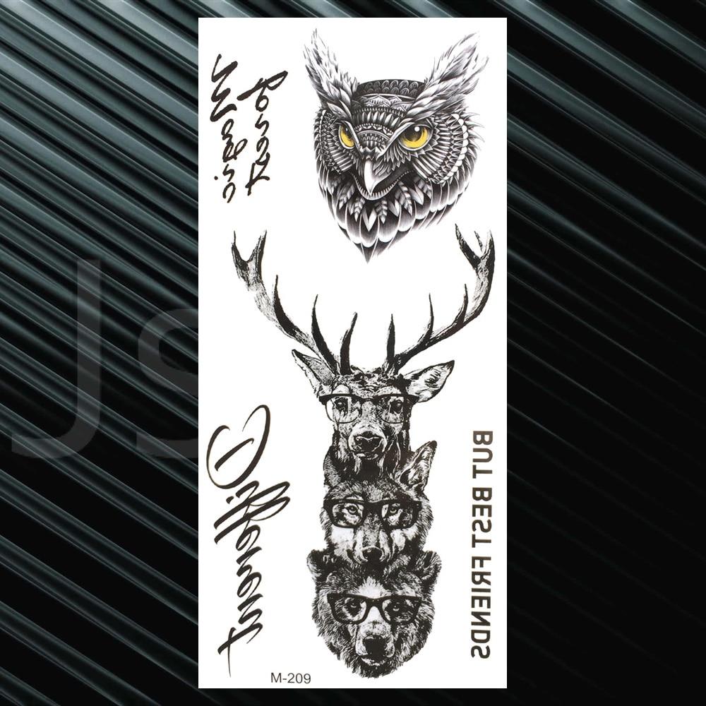 Черный Племенной Браслет из Ротанга Временные Татуировки Для Женщин Взрослых Реалистичные Татуировки Дракона Скорпиона Крест Креста Поддельные Наклейки Татуировки