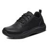 Skechers Ожидаемые мужские повседневные туфли из черной кожи 66418-BLK