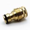 Basin Faucet Adapter: 4-Point Conversion Nipple, F22 To M24, Internal/External Fine Tooth Pattern Connector
