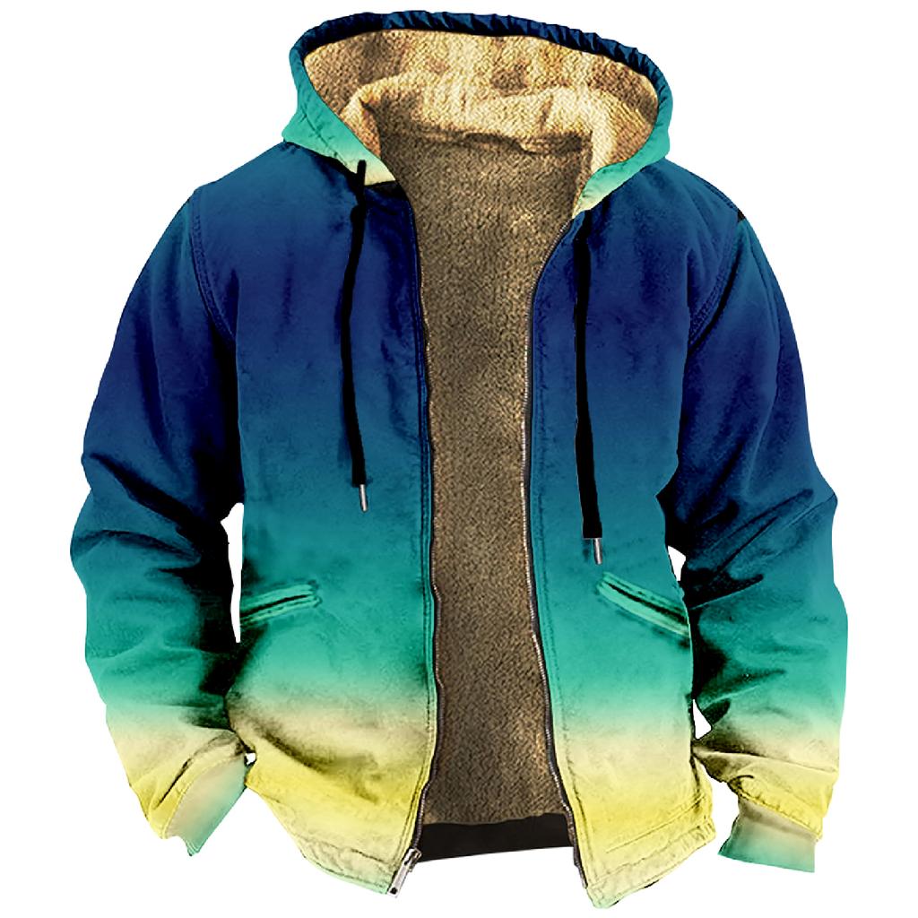 Мужская однотонная куртка, мужская весенне-осенняя повседневная трендовая куртка на молнии с капюшоном