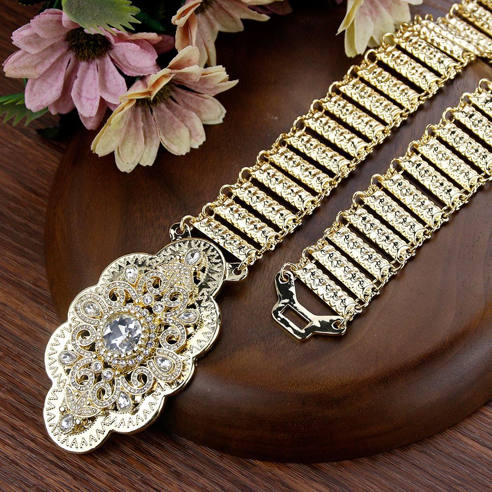 Gold Bridal Belt Metal Waist Chain Ethnic Wedding Jewelry