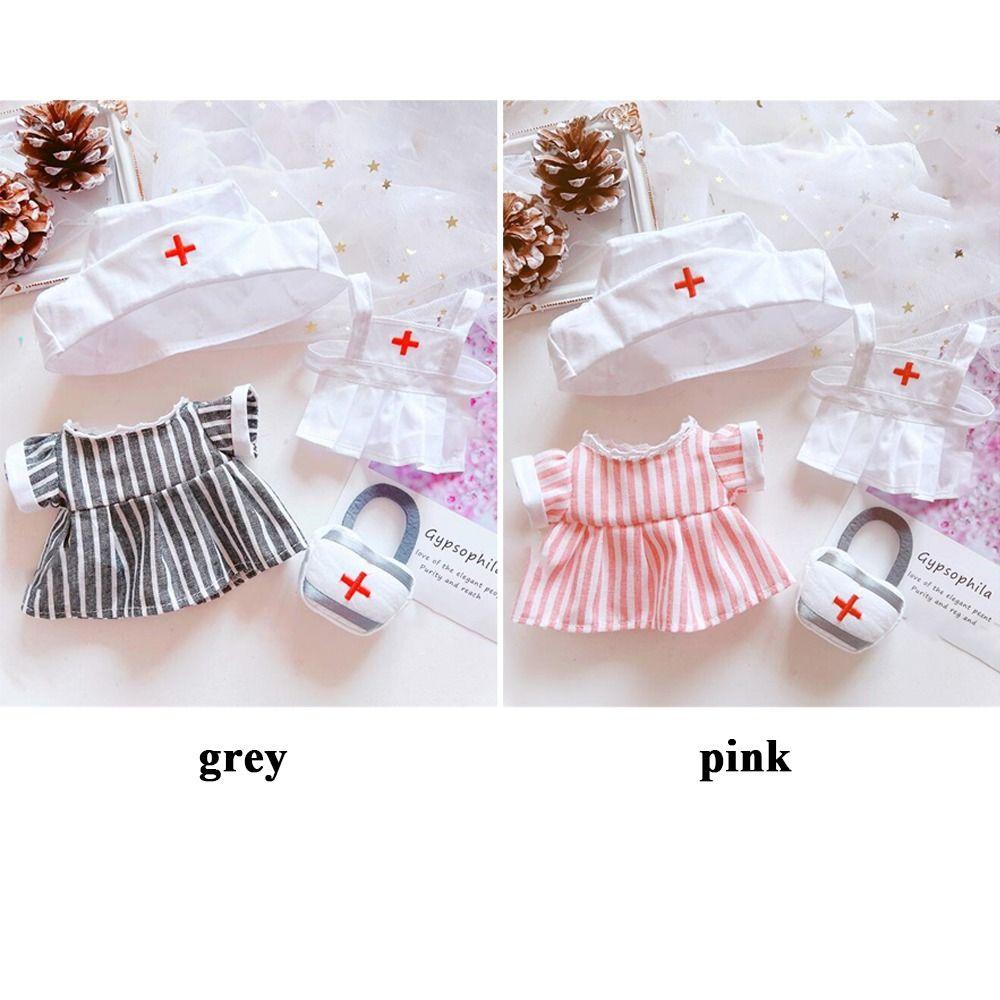 Ручная работа без кукол Игрушечная одежда Платье медсестры Костюм Одежда для кукол Одежда для куклы-айдола Костюм