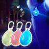 2Pcs Plastic LED Dog Collar Pendant Rechargeable Anti-Lost Luminous Collar High-Visibility Waterproof Dog Walking Lamp Pendant
