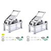 Food Chopper Veggie Cutter Hotel Restaurant Vegetable with Container 9 Blades