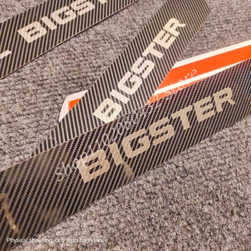 FOR DACIA BIGSTER 2024-2025 Stainless Sticker Door Sill Scuff Plate Guards Threshold Pedal Trim Car Accessories
