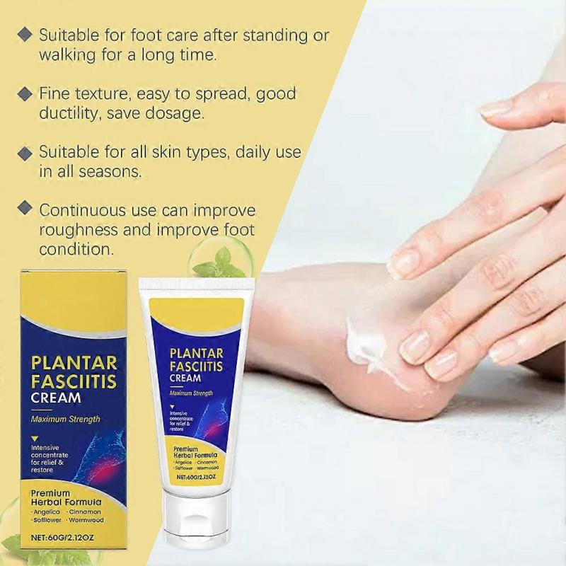 Plantar Fasciitis Relief Cream Soothing Sore Swollen foot for Active People